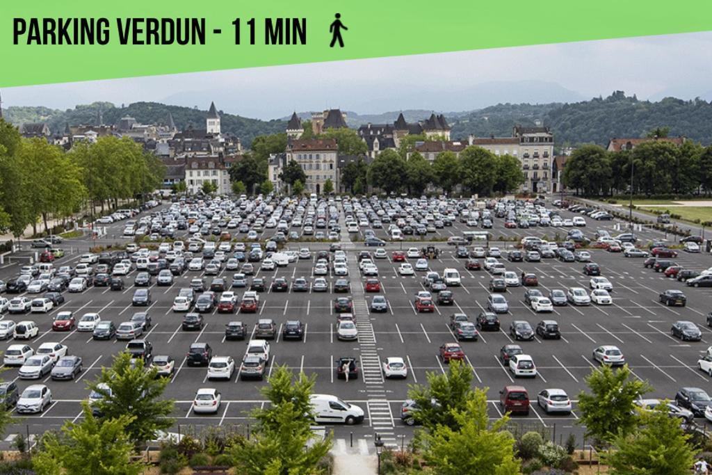 IDEAL PRO - 10min gare - Hypercentre - WIFI - Longuedurée Pau Exterior foto